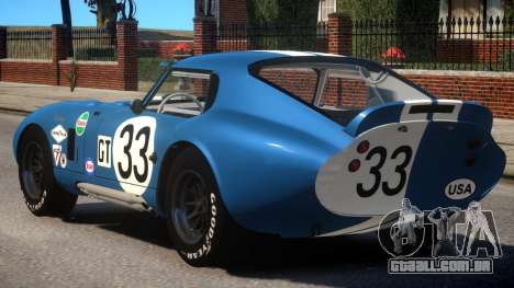 1965 Shelby Cobra PJ2 para GTA 4