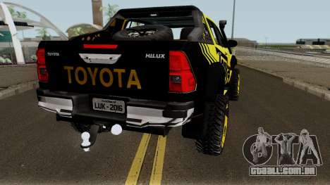 Toyota Hilux Tonka Concept 2017 para GTA San Andreas