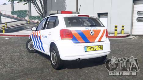 Volkswagen Polo (Typ 6R) 2011 Politie [ELS]