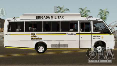 Bus Base Movel Comunitaria da Brigada Militar para GTA San Andreas