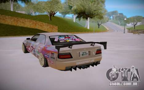 Nissan Skyline GT-R R34 Toyota Chaser para GTA San Andreas