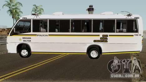 Bus Base Movel Comunitaria da Brigada Militar para GTA San Andreas