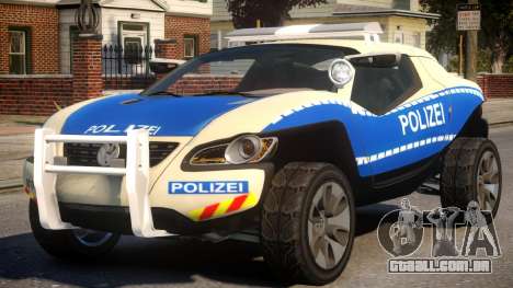 VW Concept T German Police Car para GTA 4