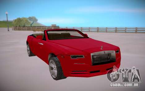 Rolls Royce Dawn 2016 SA StyledLow Poly para GTA San Andreas