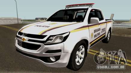 Chevrolet S-10 2017 Brigada Militar para GTA San Andreas