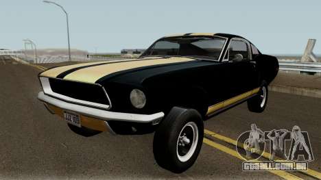 Ford Mustang GT390 Bullitt Edition 1968 para GTA San Andreas