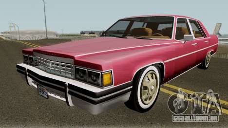 Cadillac Fleetwood Normal 1985 v1 para GTA San Andreas