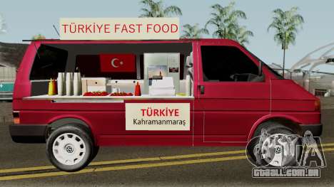 Turkiye Fast-Food Araci (Volkswagen Transporter) para GTA San Andreas
