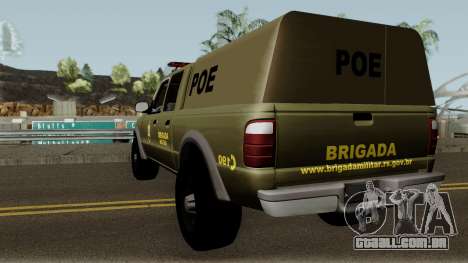Ford Ranger 2008 Police para GTA San Andreas