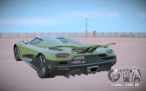 Koenigsegg Agera R para GTA San Andreas