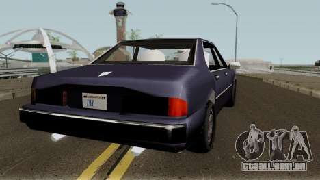 New Sentinel para GTA San Andreas