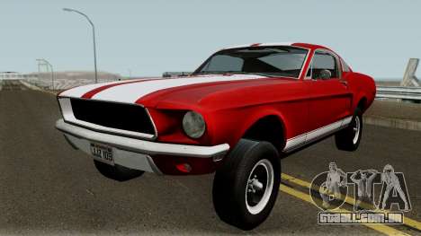 Ford Mustang GT390 Bullitt Edition 1968 para GTA San Andreas