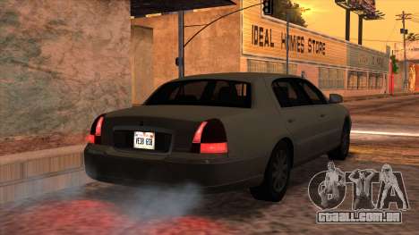 Licoln Town Car L Signature para GTA San Andreas