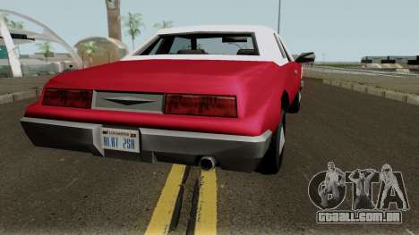 New Buccaneer para GTA San Andreas