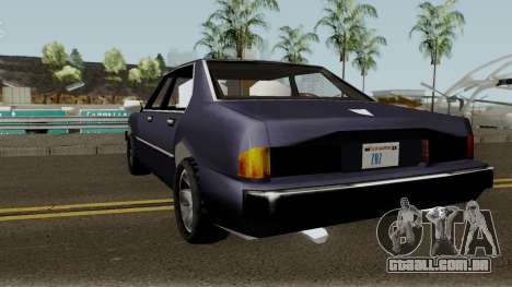 New Sentinel para GTA San Andreas