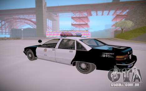 Chevrolet Caprice 1992 Police LQ para GTA San Andreas