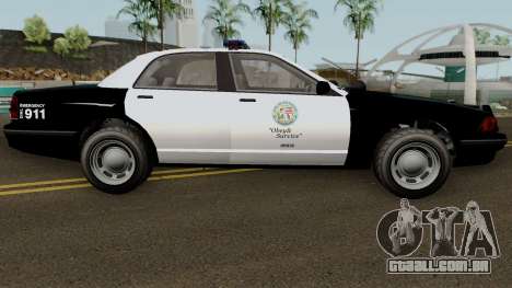 Police Cruiser GTA 5 para GTA San Andreas