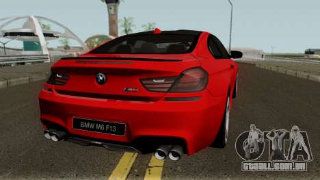 BMW M6 F13 StanceWorks para GTA San Andreas