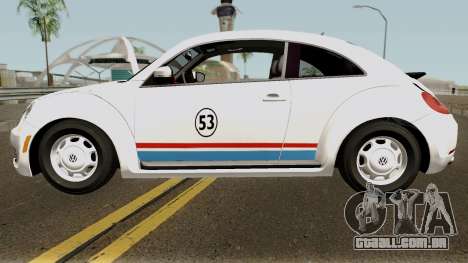 Volkswagen Beetle - Herbie 2013 para GTA San Andreas