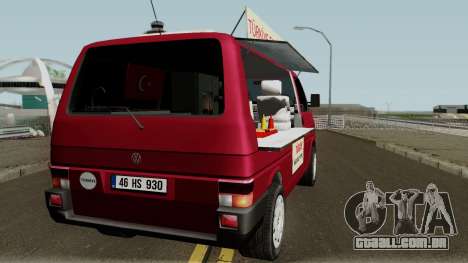 Turkiye Fast-Food Araci (Volkswagen Transporter) para GTA San Andreas