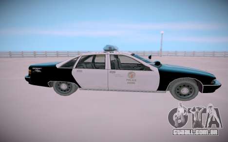 Chevrolet Caprice 1992 Police LQ para GTA San Andreas