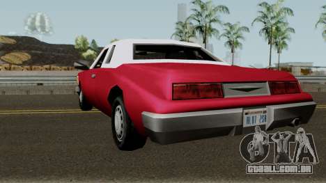 New Buccaneer para GTA San Andreas