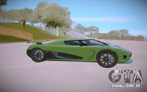 Koenigsegg Agera R para GTA San Andreas