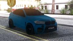 BMW X6M Blue para GTA San Andreas