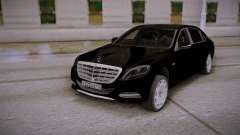 Mercedes-Benz S600 W222 Black para GTA San Andreas