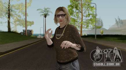 After Hours DLC Skin Female With Normal Map para GTA San Andreas
