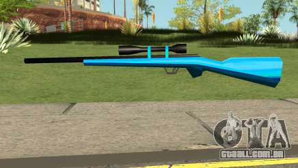 Sniper Rifle Blue para GTA San Andreas