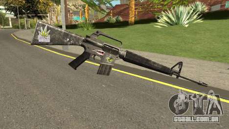 M4 DrugWar para GTA San Andreas
