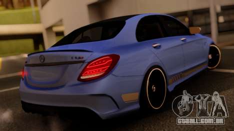 Mercedes-Benz C63S para GTA San Andreas