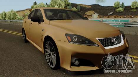 Lexus IS Sport para GTA San Andreas