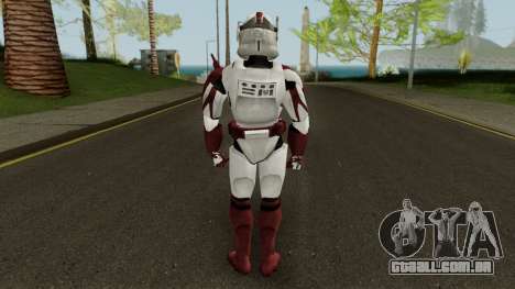 Star Wars Clone Commander Fox para GTA San Andreas