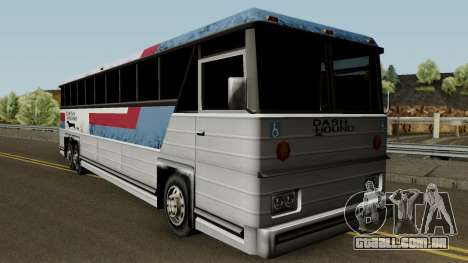 Beta Bus Dashound para GTA San Andreas