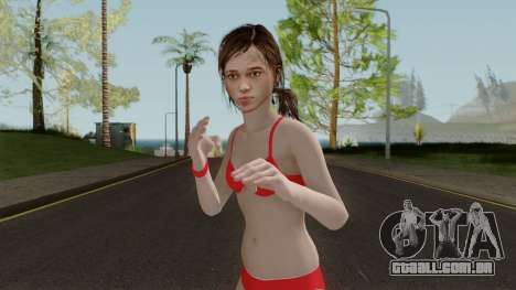 Ellie Langerie The Last of Us para GTA San Andreas