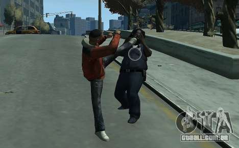 Combate corpo a corpo Mod II para GTA 4