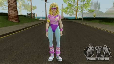 Fortnite 80s Skin Female para GTA San Andreas