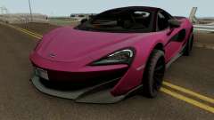 Mclaren 600LT 2019 para GTA San Andreas