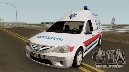 Dacia Logan MCV Ambulanta para GTA San Andreas
