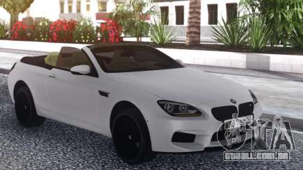 BMW M6 Cabrio White para GTA San Andreas