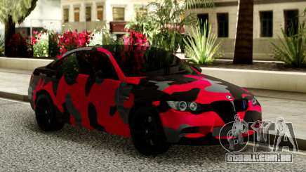 BMW M3 CAMO para GTA San Andreas