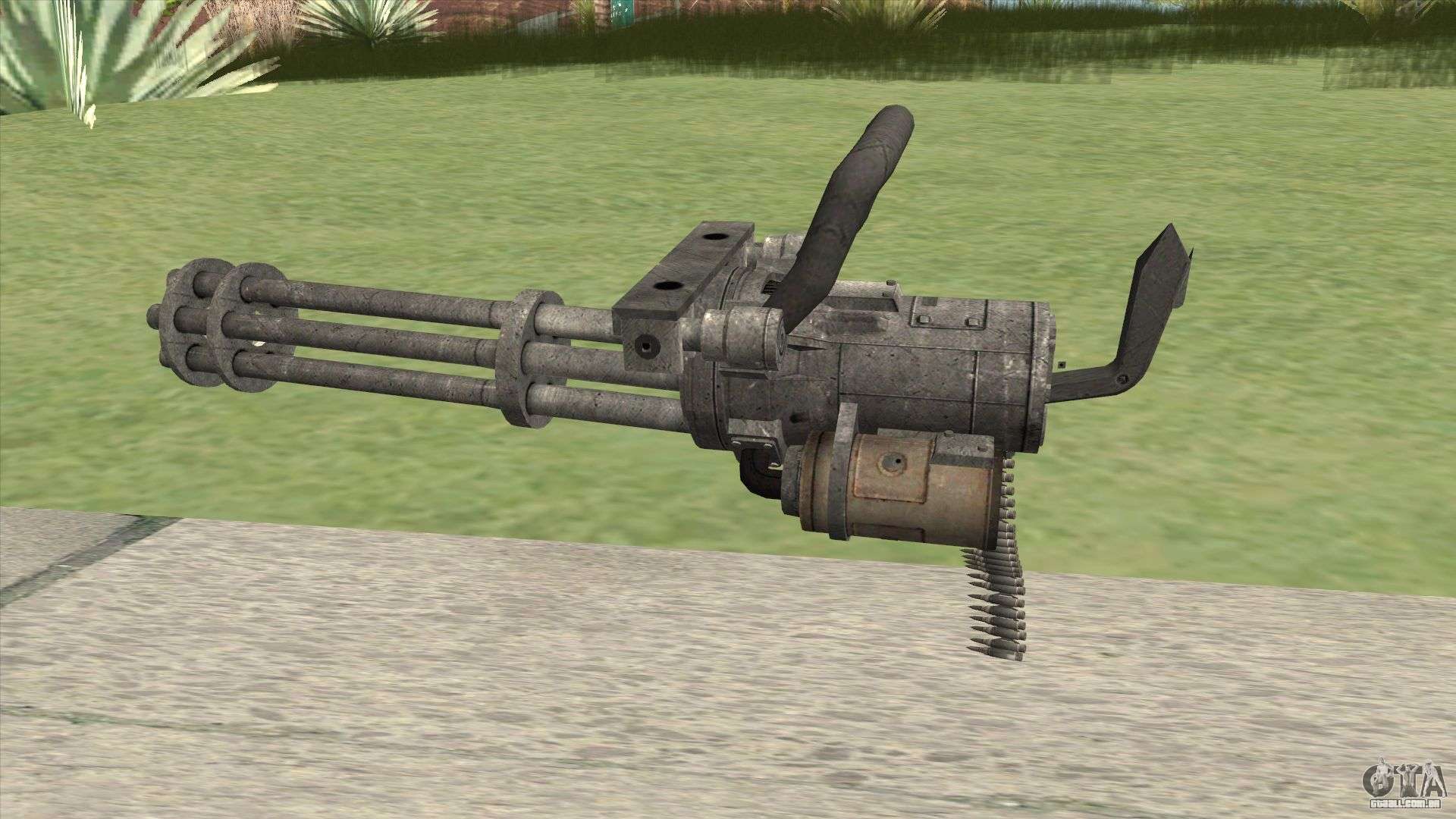 COMO CONSEGUIR A MINIGUN INFINITA NO GTA SAN ANDREAS! 