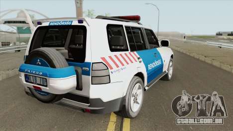 Mitsubishi Pajero (Magyar Rendorseg) para GTA San Andreas