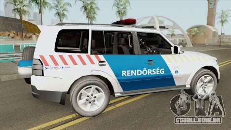 Mitsubishi Pajero (Magyar Rendorseg) para GTA San Andreas