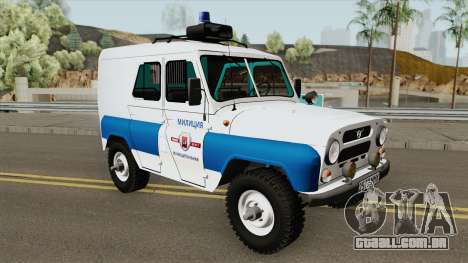 UAZ 3151 (Polícia Municipal) para GTA San Andreas