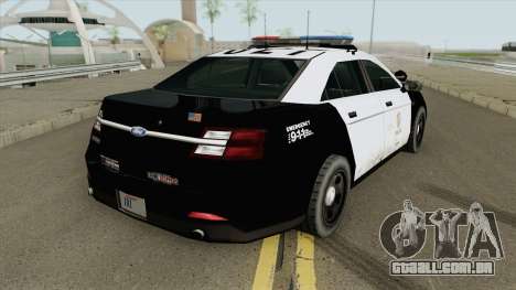 Ford Taurus LSPD (LAPD) 2014 para GTA San Andreas