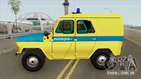 UAZ 469 (Sindicato da Polícia) para GTA San Andreas