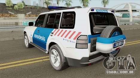 Mitsubishi Pajero (Magyar Rendorseg) para GTA San Andreas